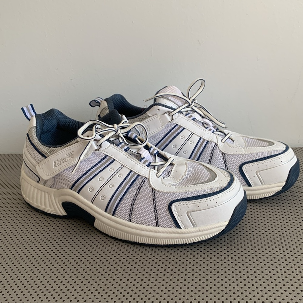 Orthofeet 610 Monterey Bay Mens Size 9.5 XX-WIDE Orthopedic Shoes Walking Biofit